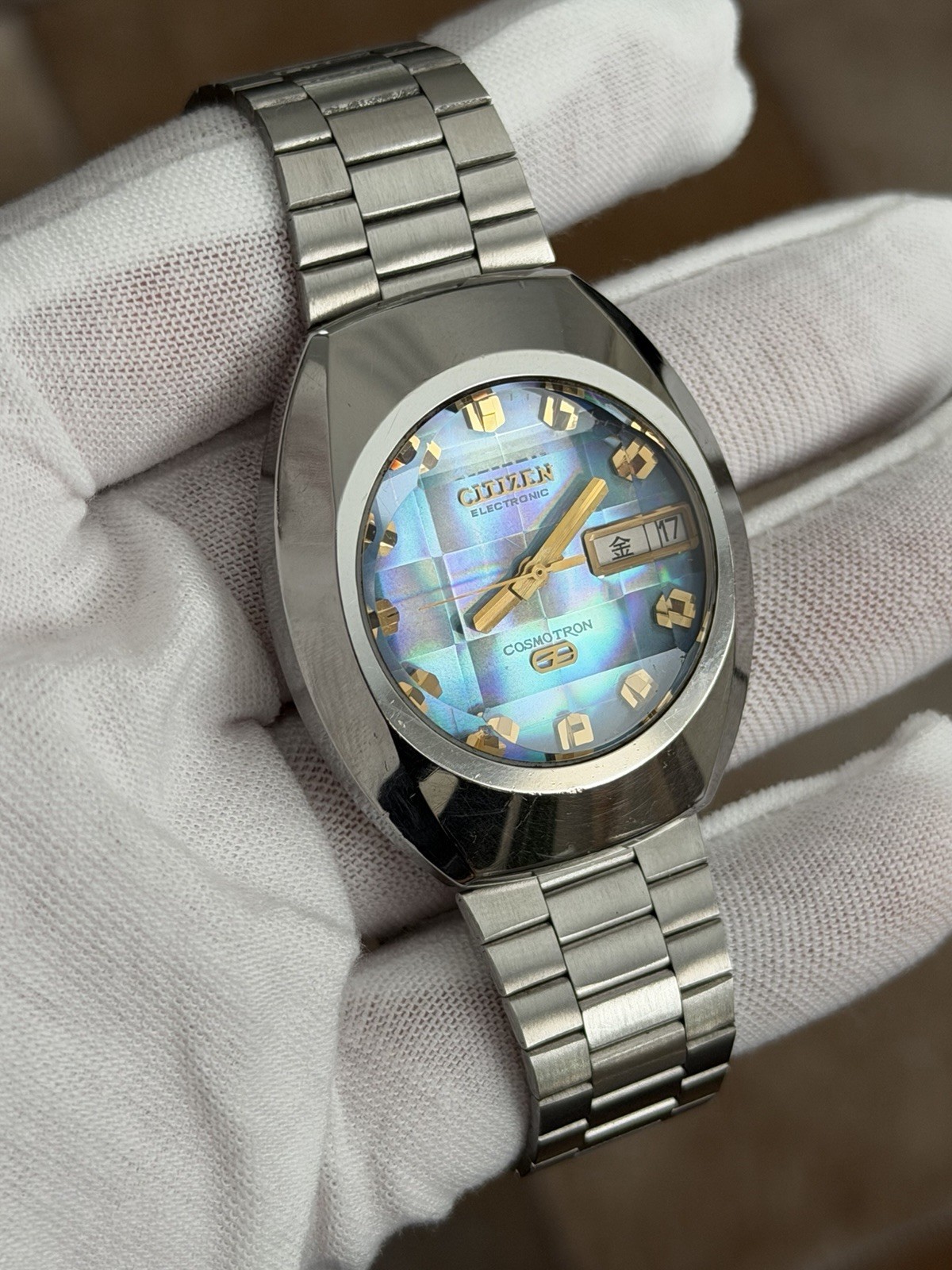 Rare Vintage Citizen Cosmotron 7804 Men’s Classic Dress Watch JDM 1970s