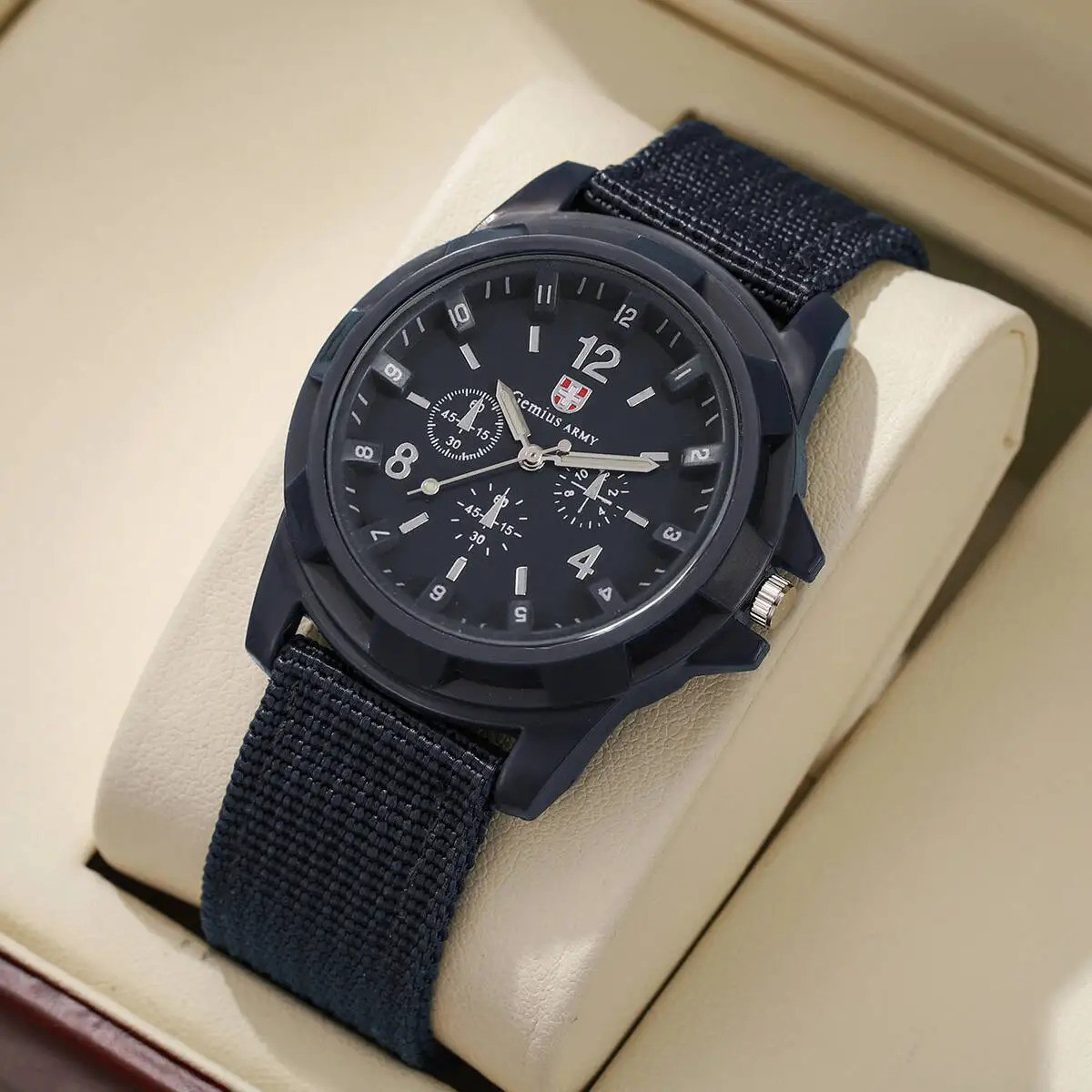 MILITARY Mens Outdoor Sport Army Quartz Analog Wrist Watch Nylon Band