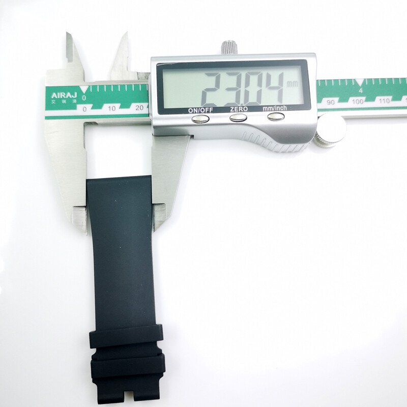 23mm / 20mm 75mm / 120mm FVMQ Rubber Band Strap for BP JB5000 5015 5085