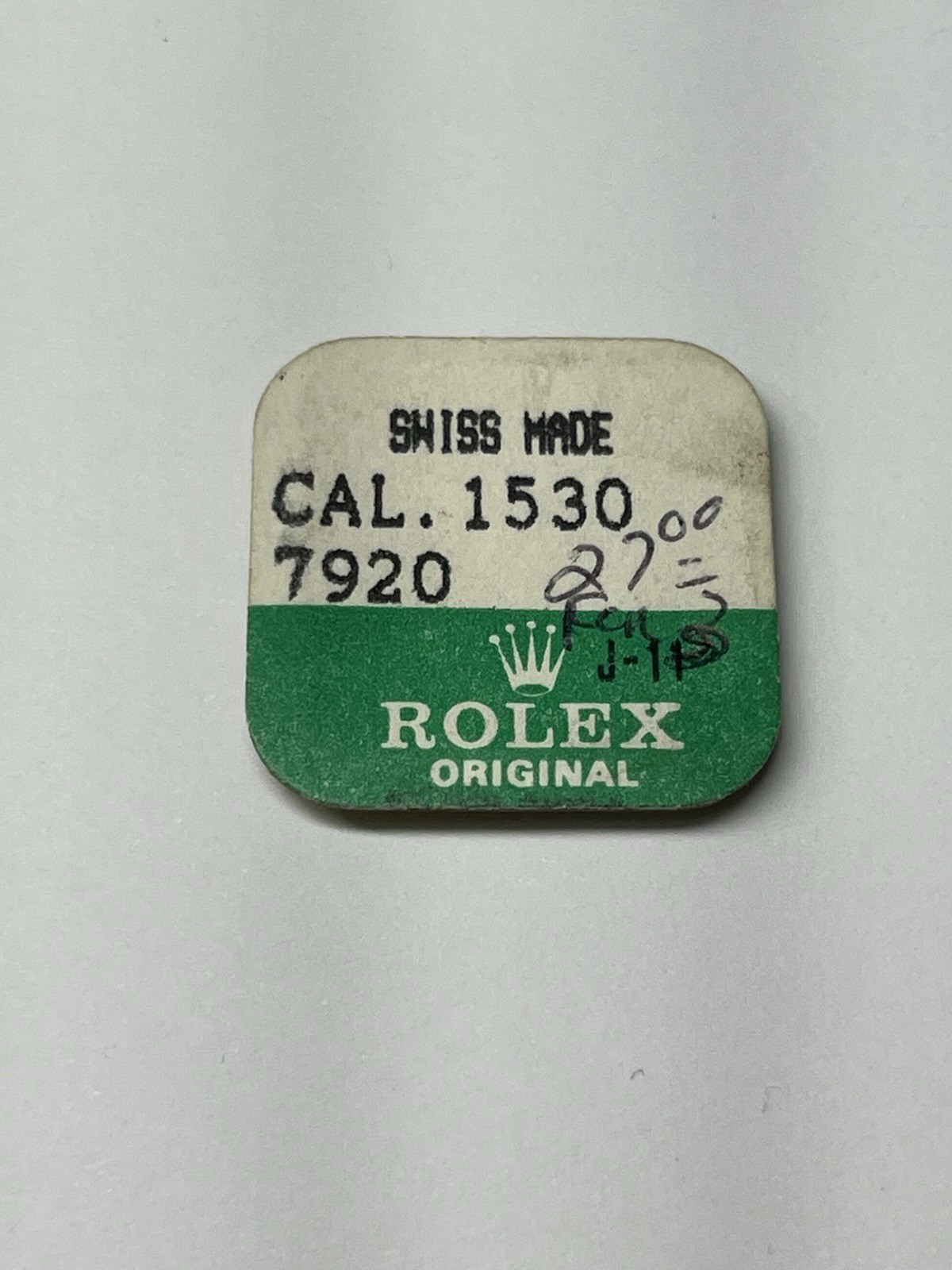 Rolex 1530 – 7920. Upper Barrel Bushing. 1 From Pack. New In Blister Pack.