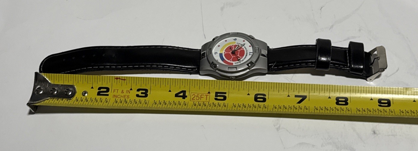 Vintage federacion de colombia de futbol watch RARE