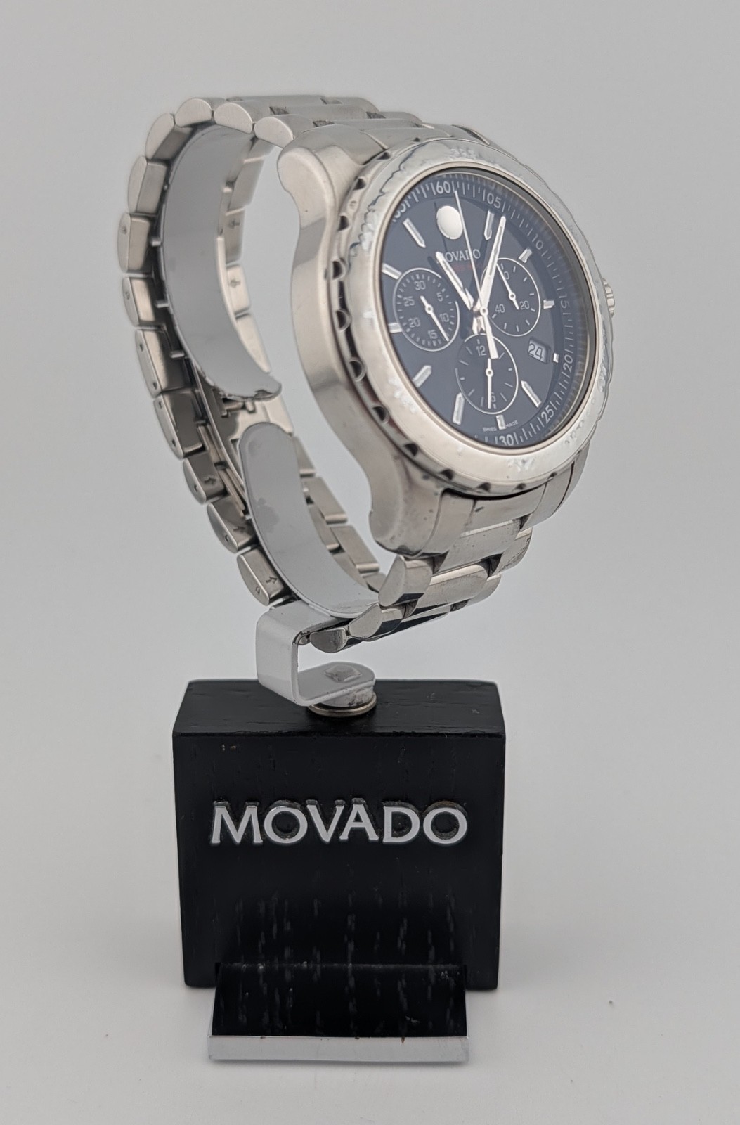 Movado Men’s Series 800 SS W/Black Dial; Model #14.1.27.1426 ~ Special