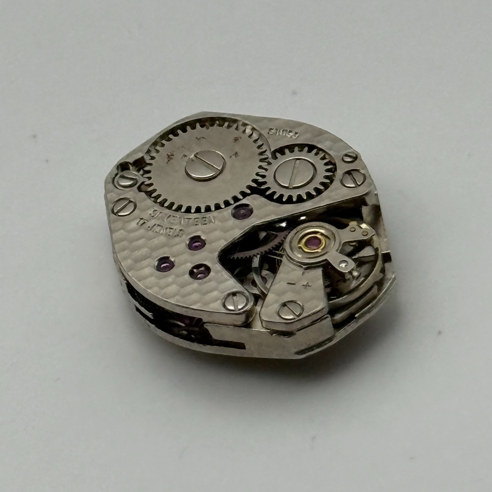 FHF 69-21 Watch Movement Corvette 17Jewels Swiss Manual Wind Parts Repair 15.3mm