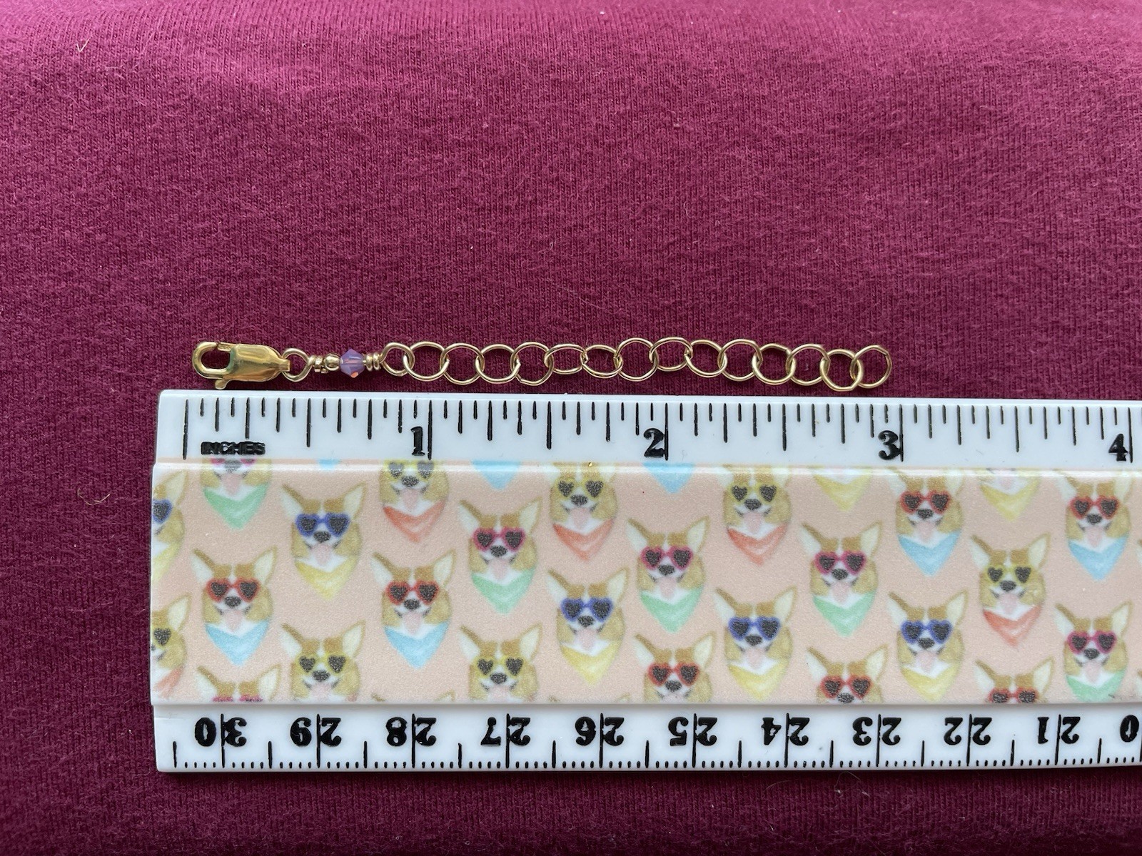 Artist Made 14K Gold Filled 3 Inch Lobster Claw Extender Clasp