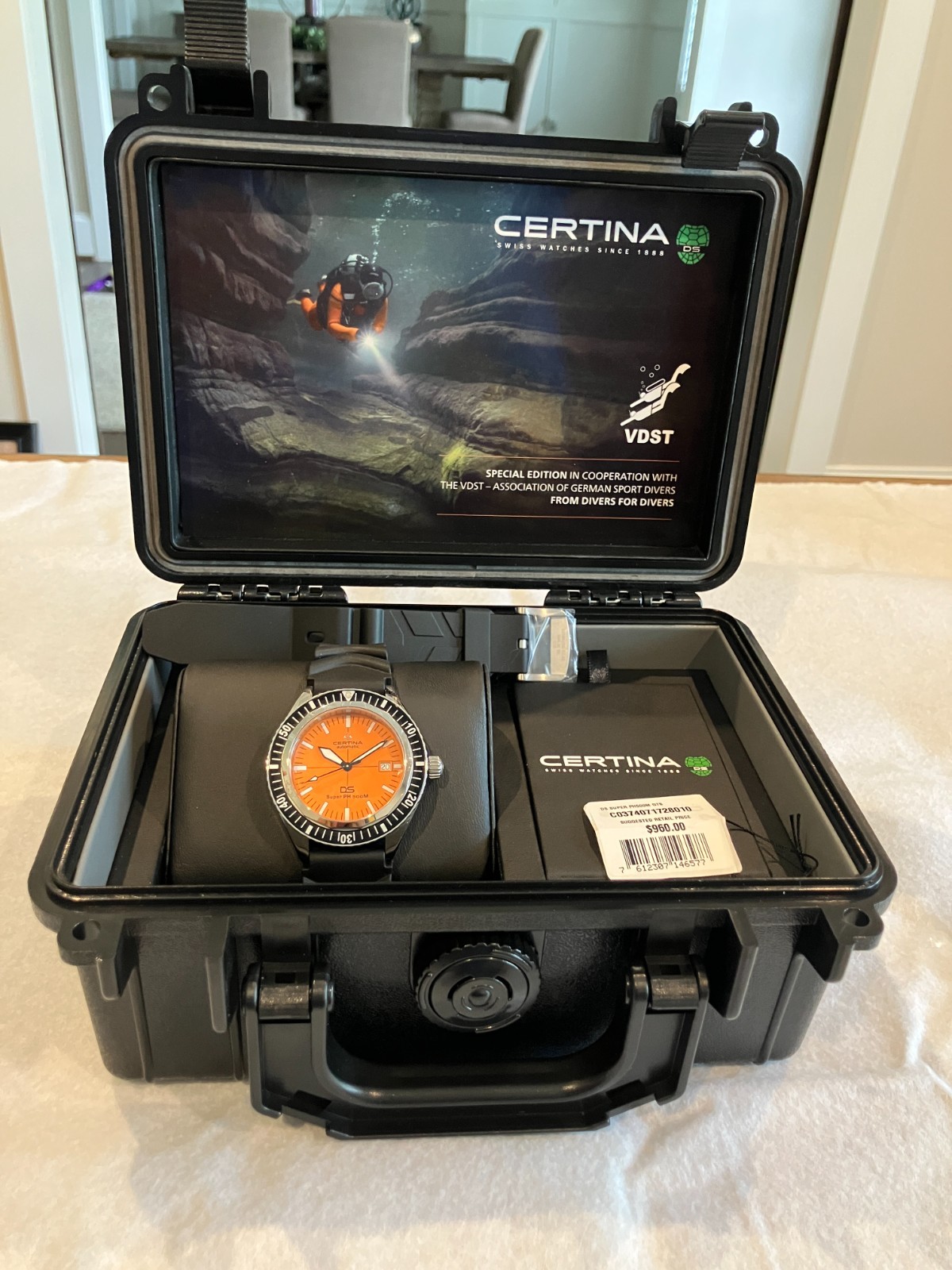 Certina DS Super PH500M Watch. C037.407.17.280.10