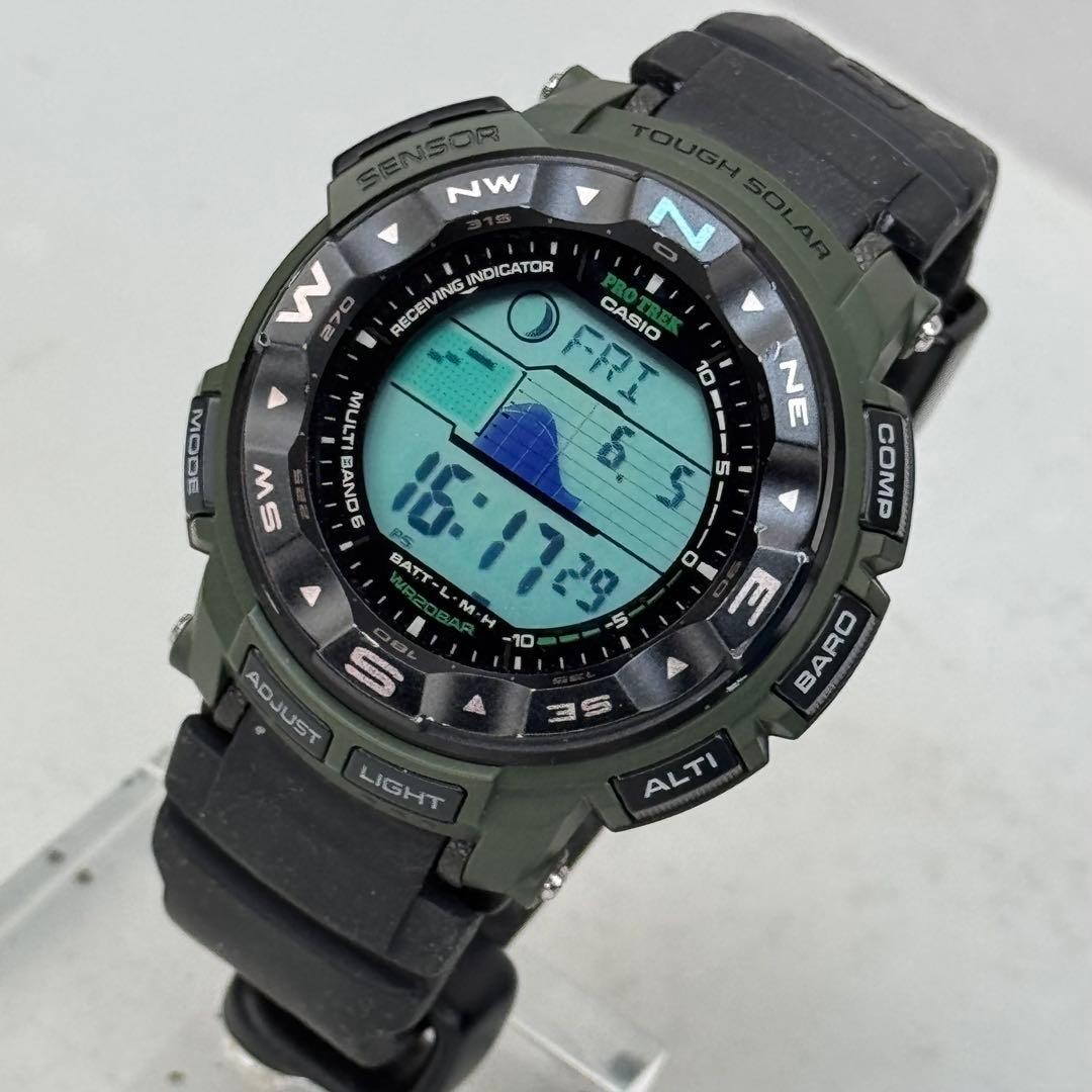 CASIO PROTREK PRW 2500B Radio Solar