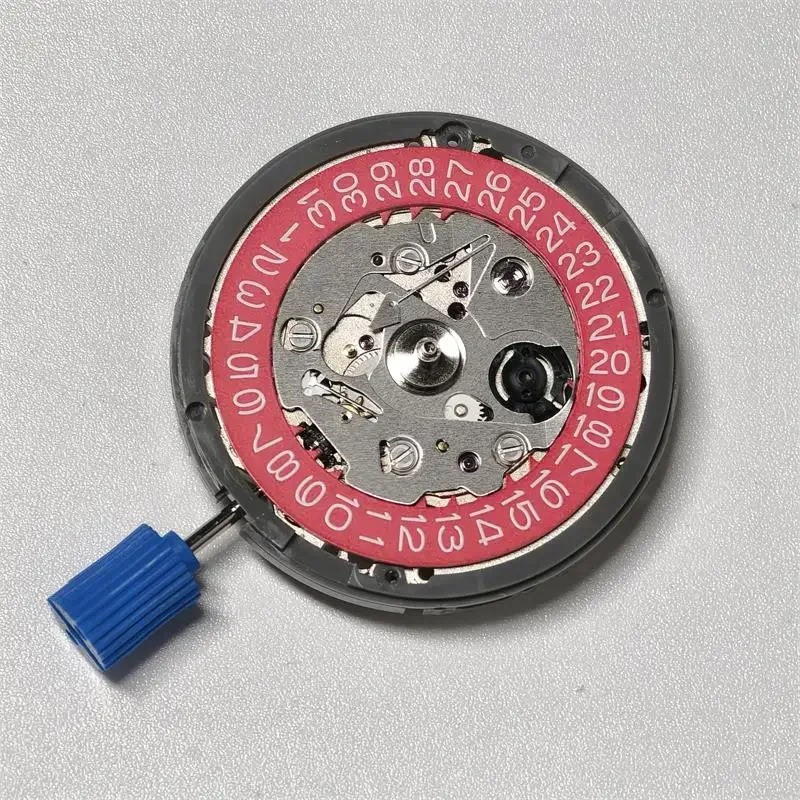 SEIKO NH35 NH35A Automatic Watch Movement Date 3H White/Black Disc Japan SII