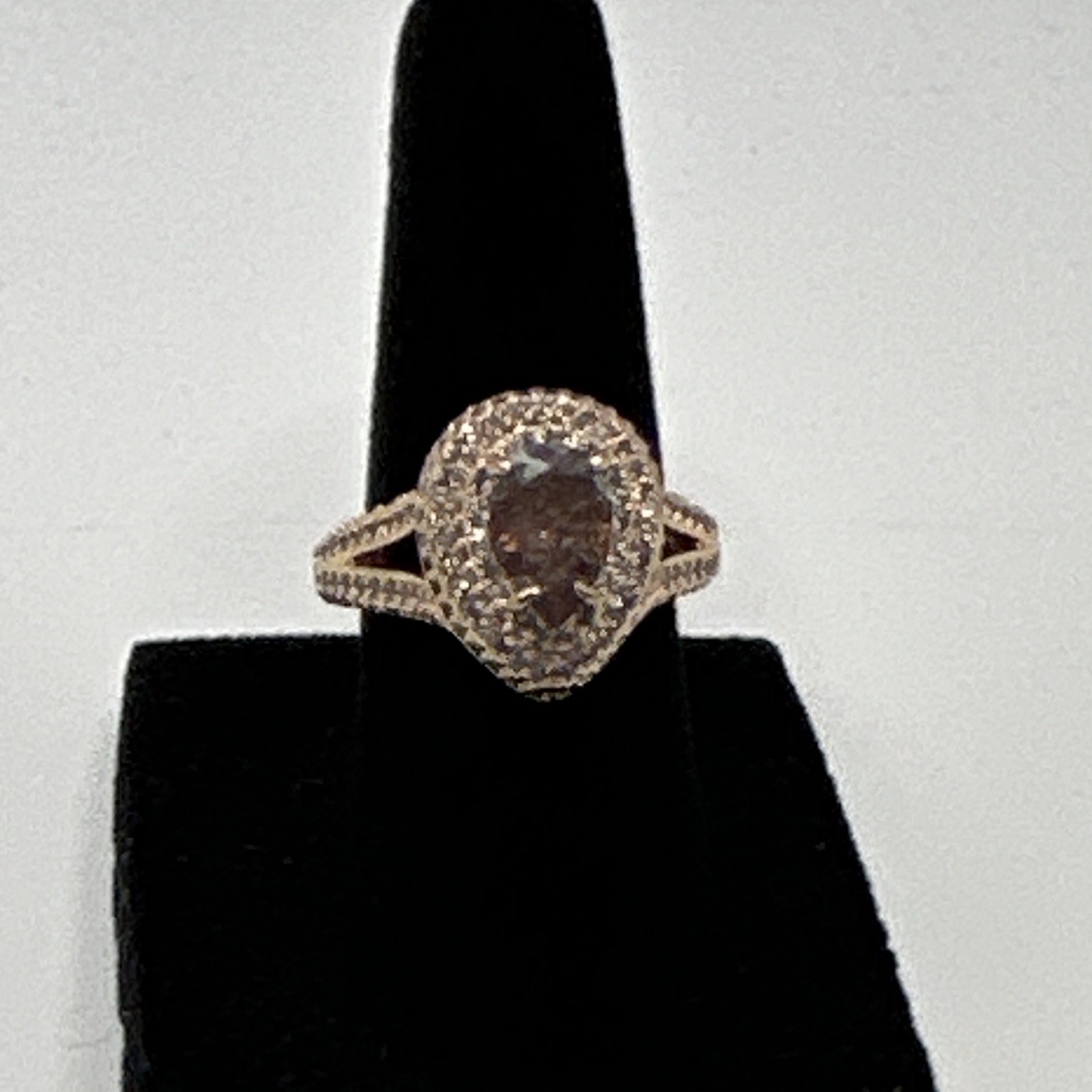 Ring Bomb Party Lot: Size 6 /6.5 Rose Gold Plated Cocktail Statement Stack 4pc