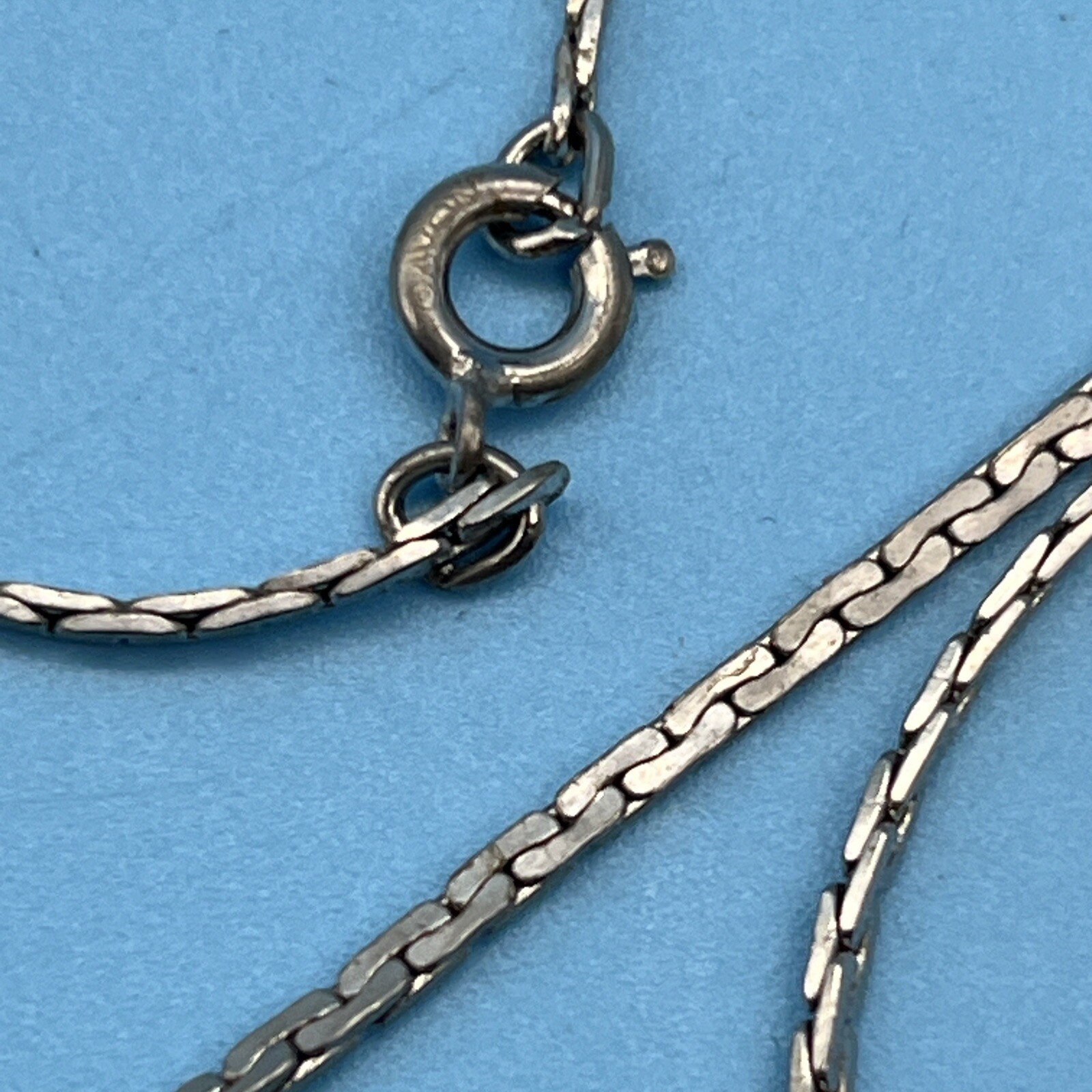 JCF Sterling 925 Mariner Anchor Pendant Necklace