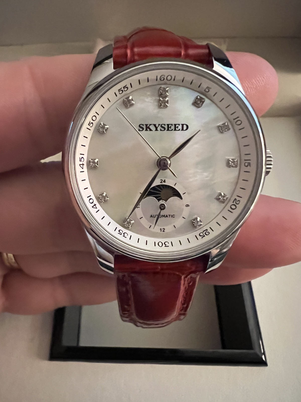 SKYSEED #R003260249 Women’s Automatic Analog Water-Resistant Watch original Box