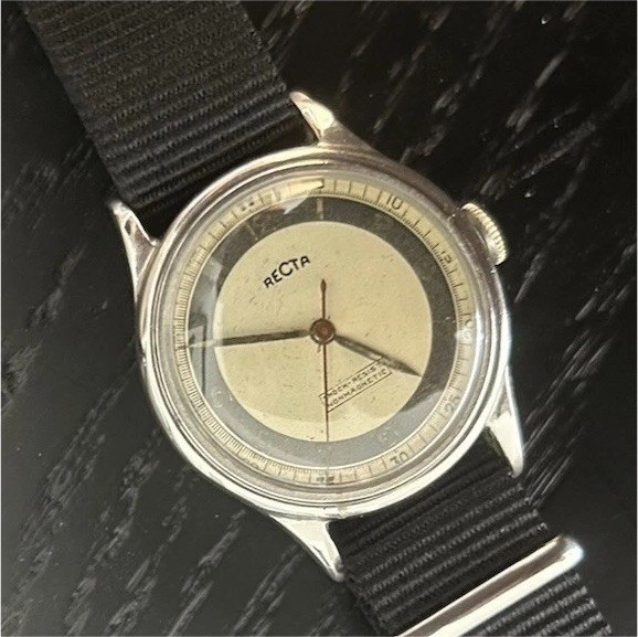 Vintage RECTA Manual Wind