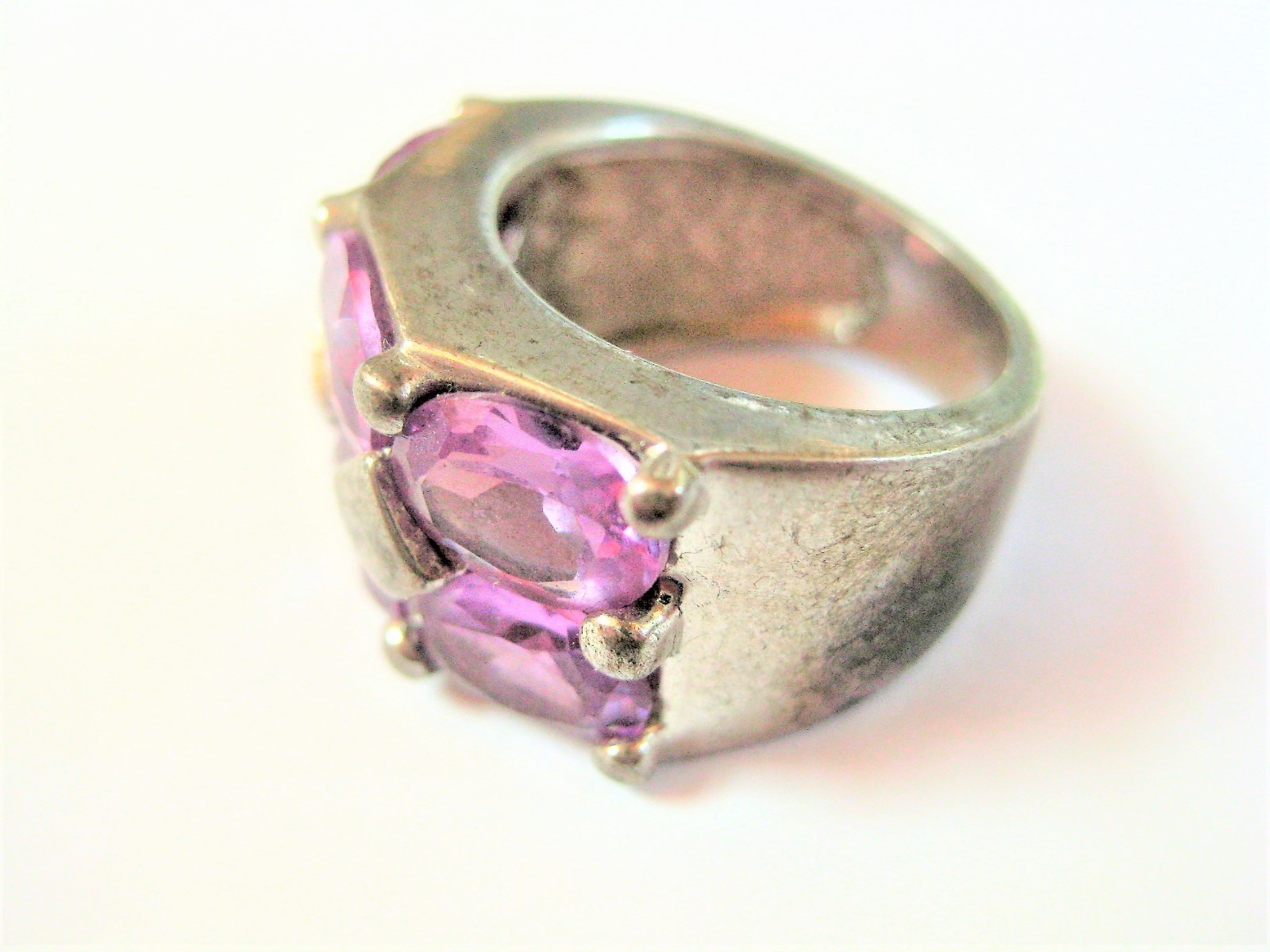 Ring silver 925 with colour stones, 10.35 g