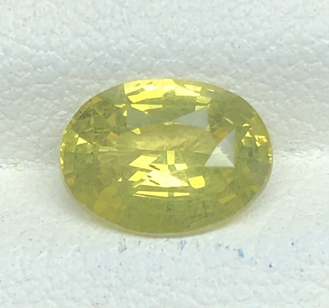 Wonderful Lemon Yellow Chrysoberyl 1.74 Ct loose gemstones