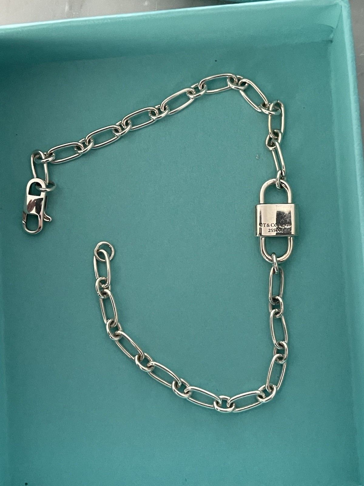 Tiffany 1837®Small Double Lock Bracelet in Sterling Silver