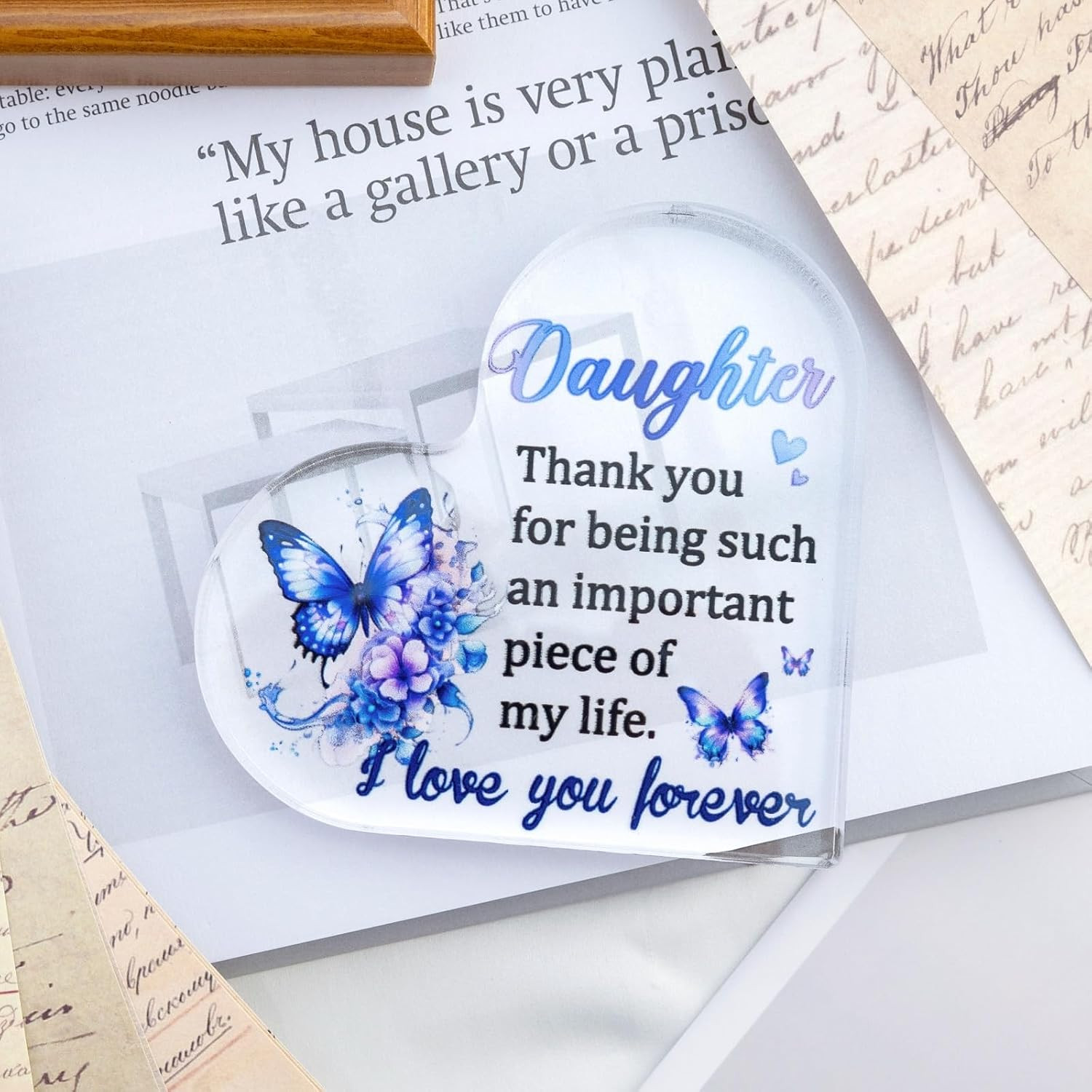 Daughter Gifts From Mom Birthday Gift For Daughter Adult From Mom Dad Unique Chr
