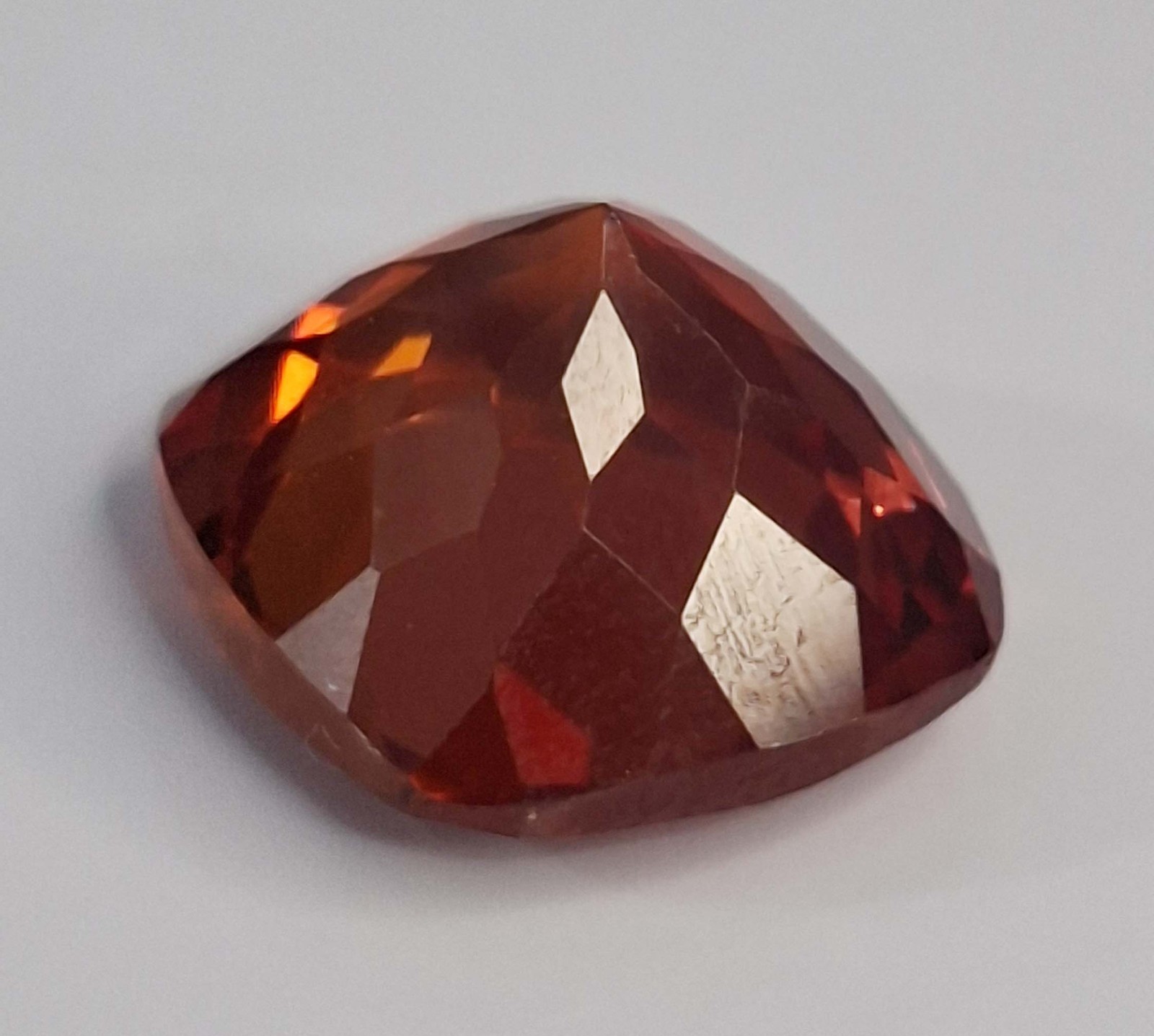 Mexican Fire Opal Cushion Cut 10-12 Ct Natural Loose Certified Gemstone TQ288 ID