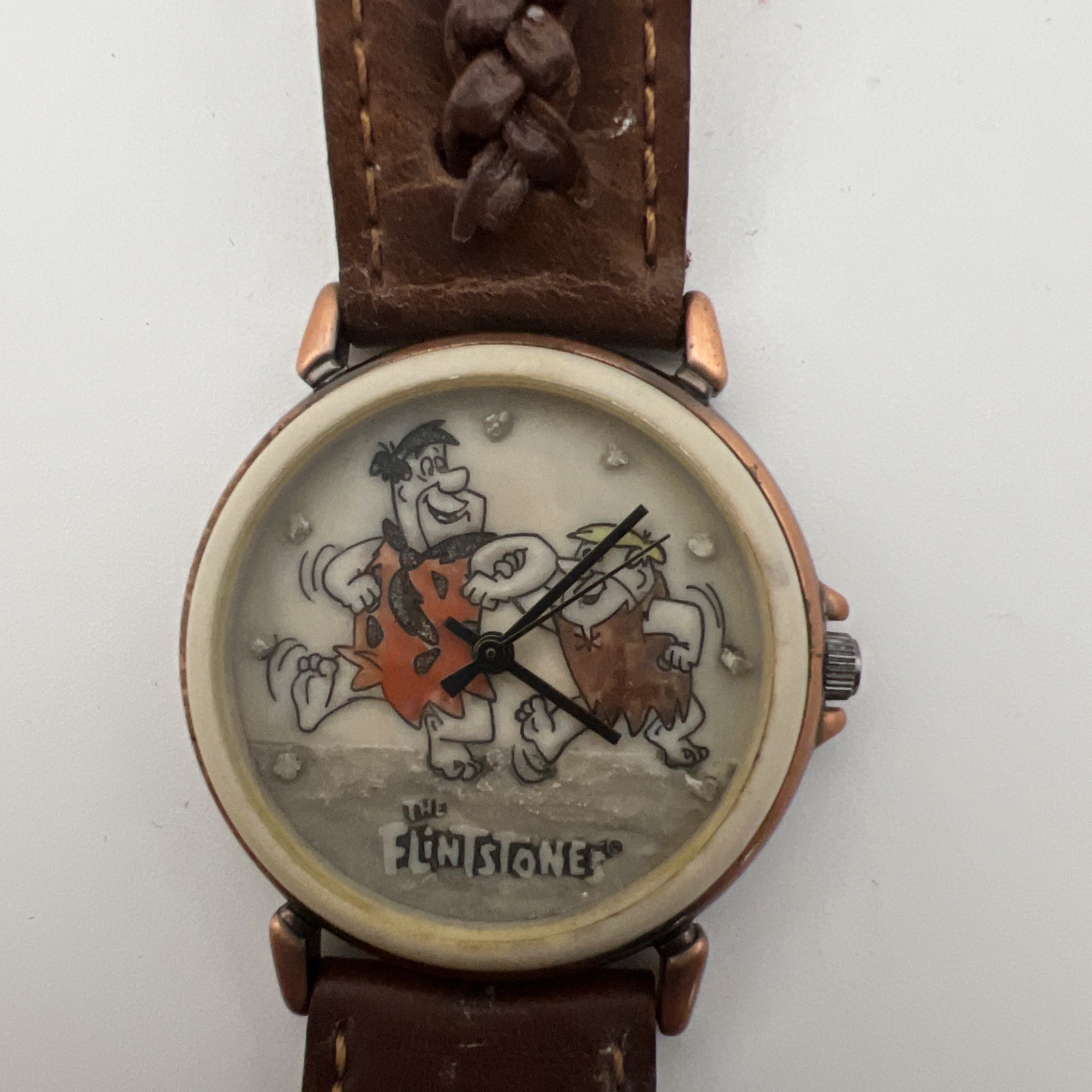 THE FLINTSTONES, Fred & Barney, Fossil, Rare, UNISEX/WATCH, 14434/5000 Running.