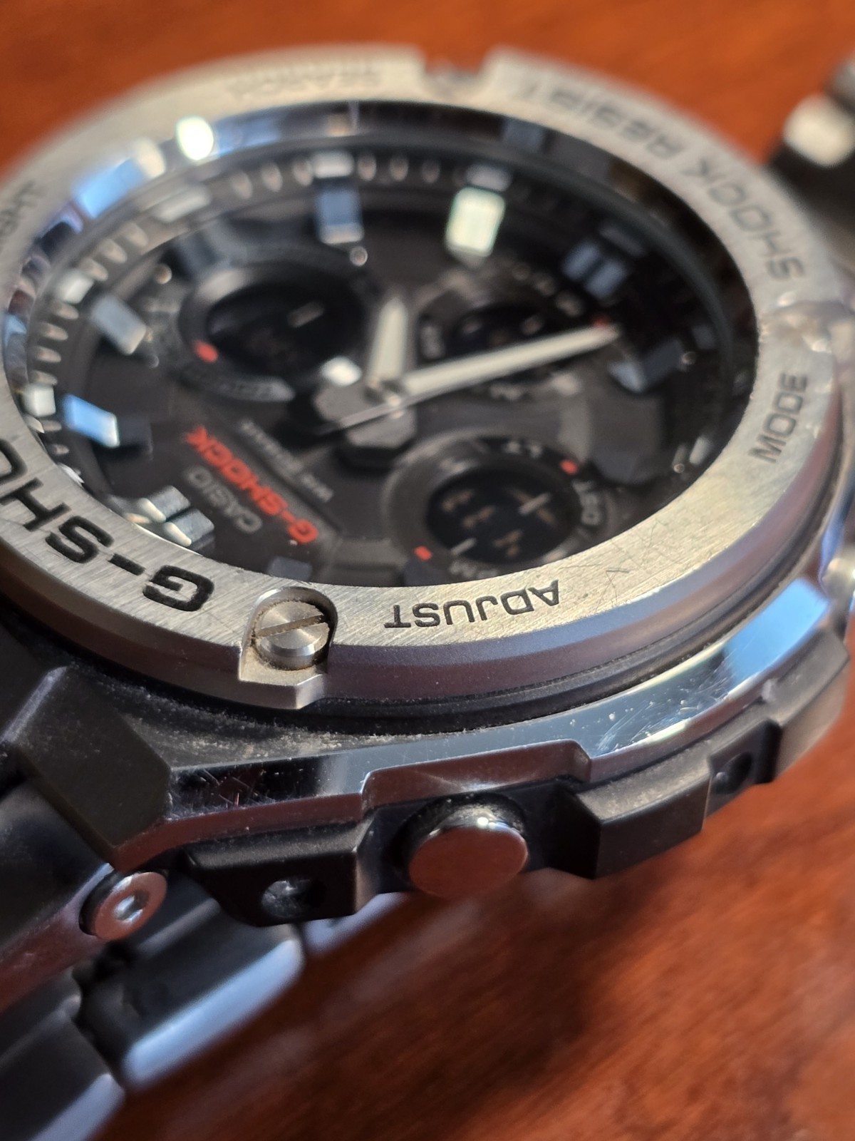 Casio G-Shock G-Steel GST-S110D-1A Tough Solar Stainless Steel Men’s Watch