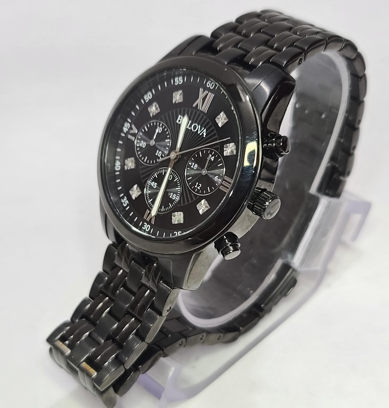 DGN-011328 BULOVA CLASSIC CHRONOGRAPH STAINLESS STEEL MEN’S WATCH MB5-292