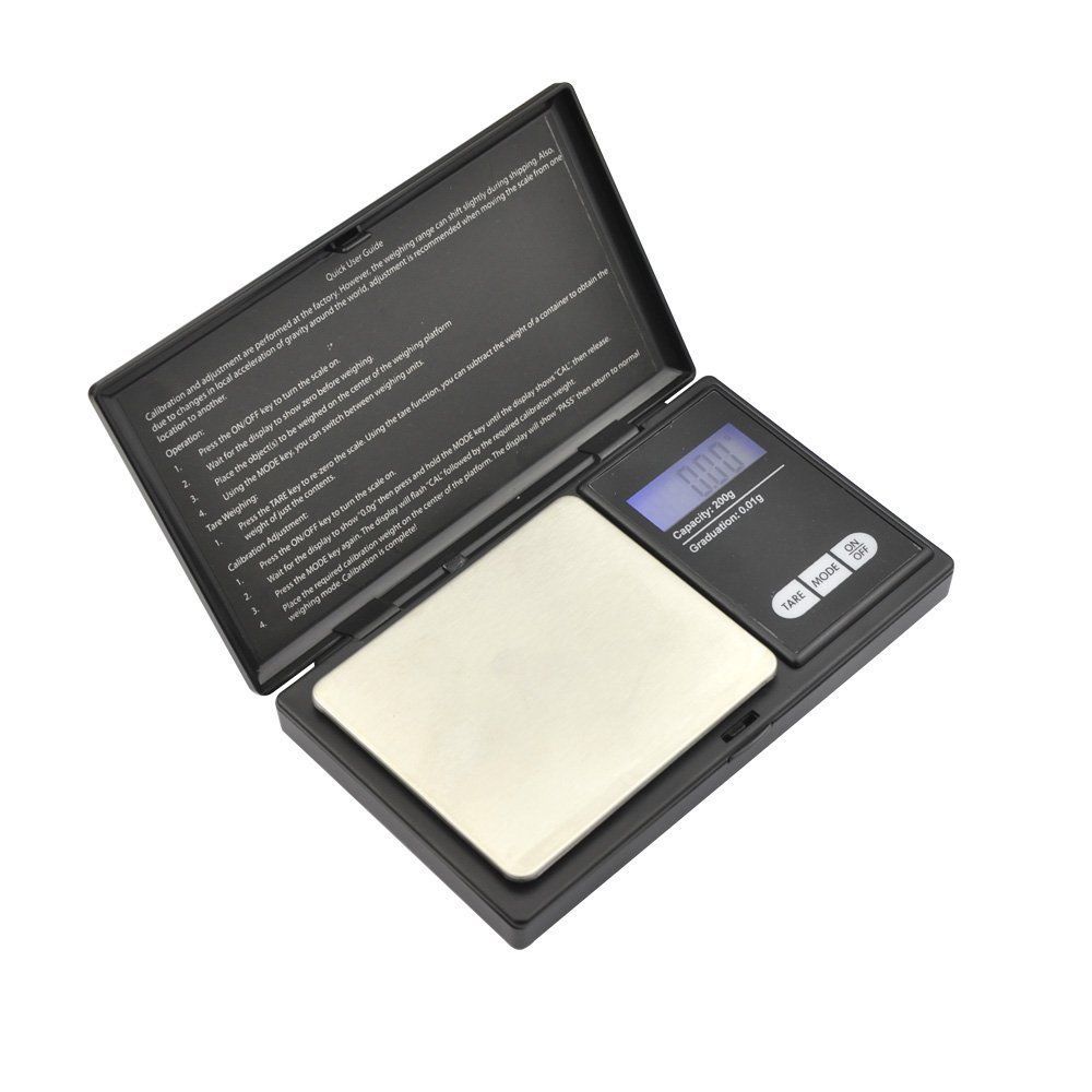 Digital Pocket Scale 0.01 Precision Jewelry Gold Silver Coin Gram 200g x 0.01g