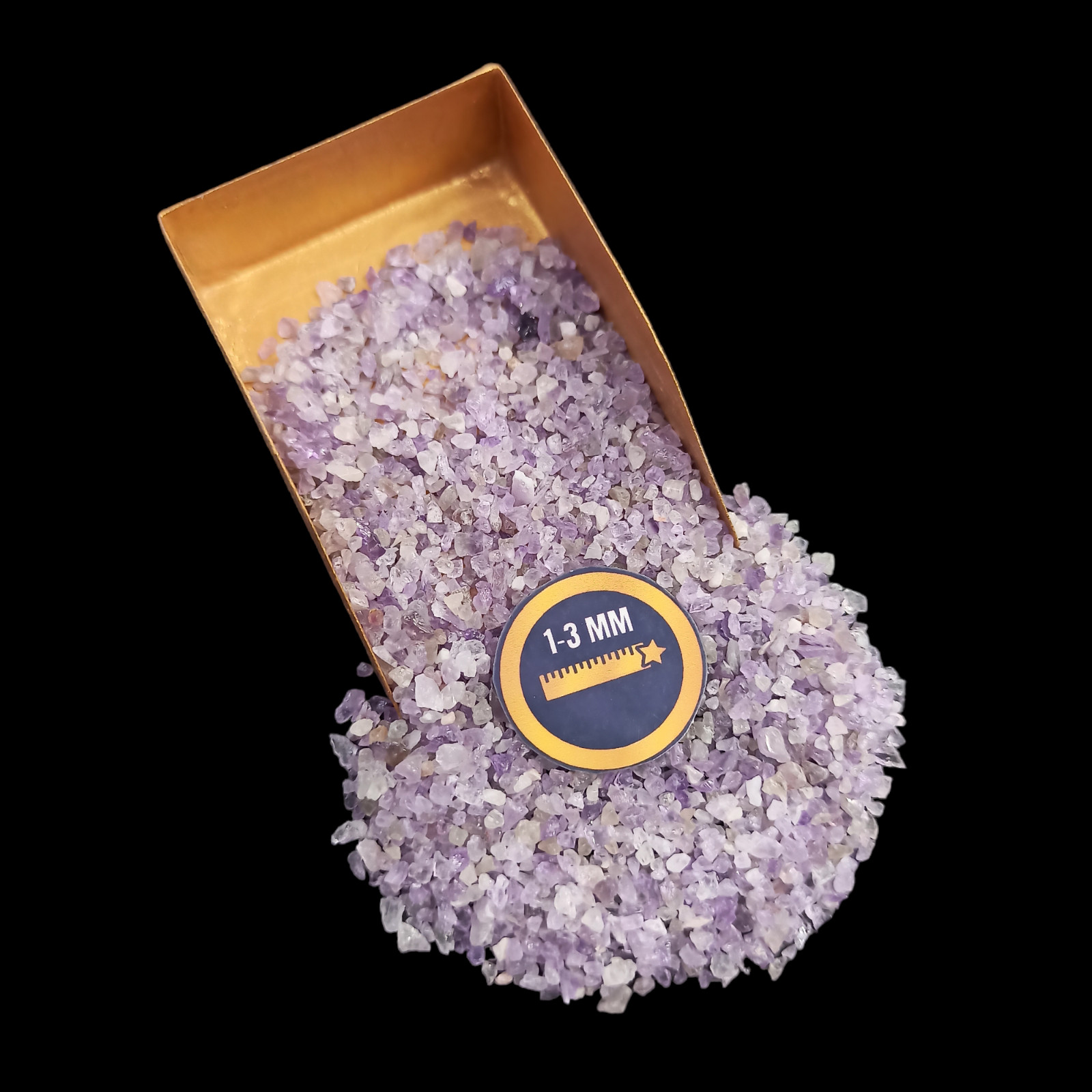 Natural Amethyst coarse Crushed Powder For Massage Use Ring inlay jewelry Making