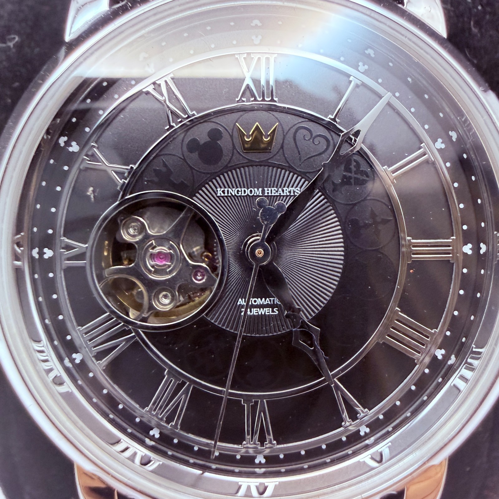 Kingdom Hearts 20th Anniversary Watch Automatic Open Heart Square Enix Official
