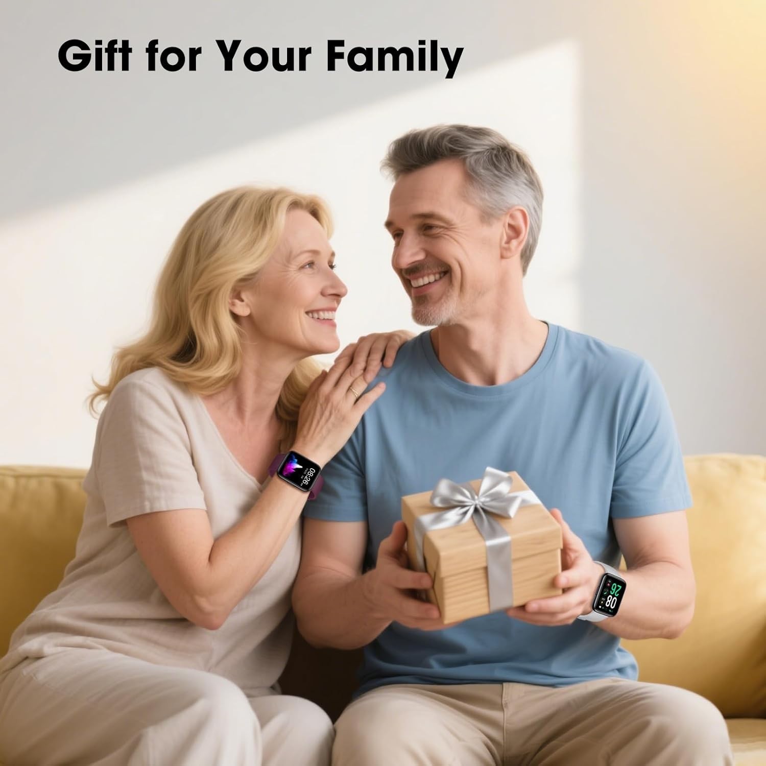 Pedometer Watch Senior Friendly No App/Phone Required, Waterproof Fitness Tra…