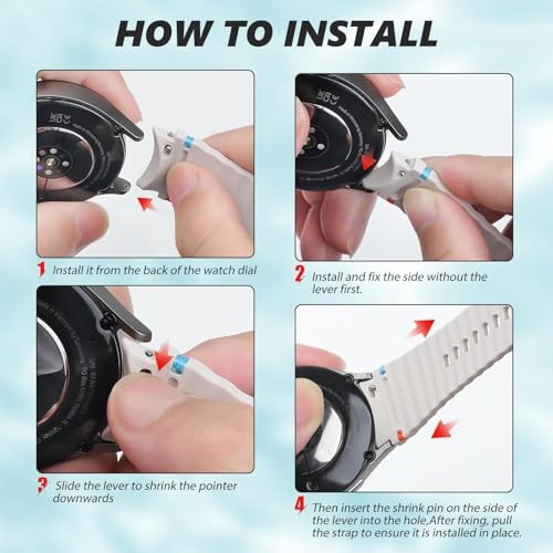 6 Pack Soft Silicone Strap Watch Band For Samsung Galaxy Watch 4 5 6 7 40-47mm