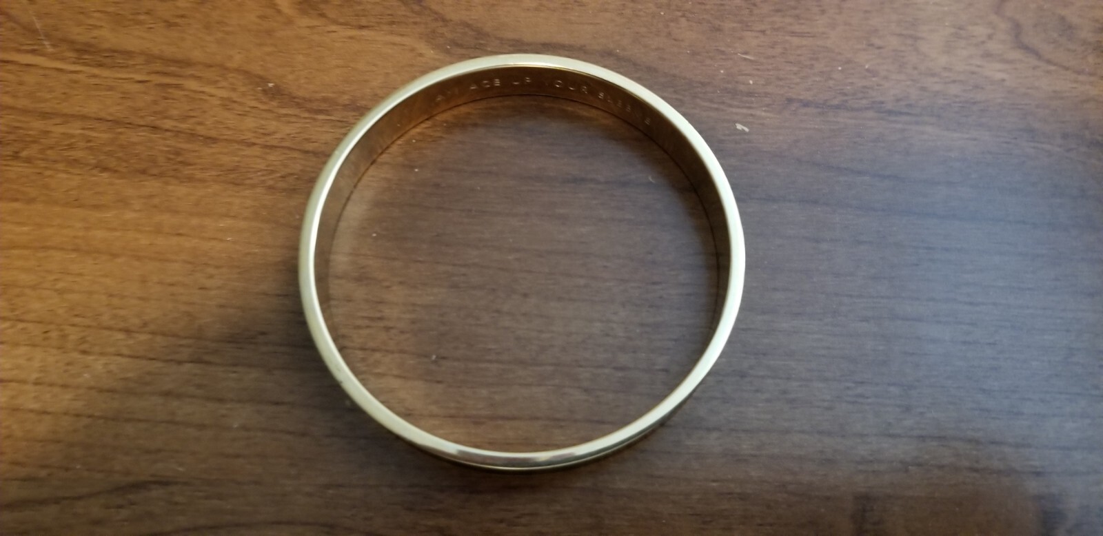 Kate Spade NY-Ace Up Your Sleeve Bracelet-Black Enamel on 12k gold-plated metal