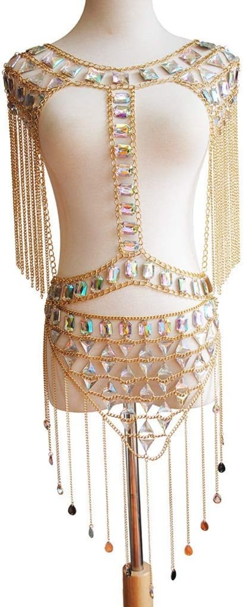 Romantic Body Chain Accessory