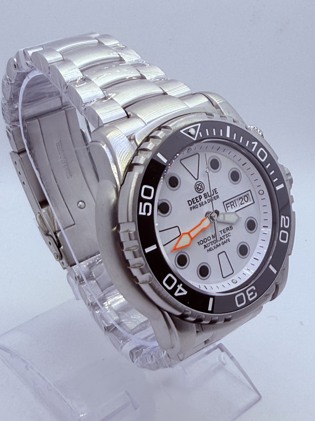 Deep Blue PRO SEA DIVER 1000M AUTO DIVE WATCH-BLUE FULL LUME DIAL/NEW‼️