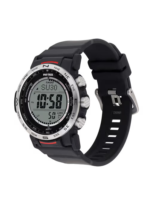 Casio Pro Trek PRW-35-1A Tough Solar Multi Band 6 Triple Sensor Watch New