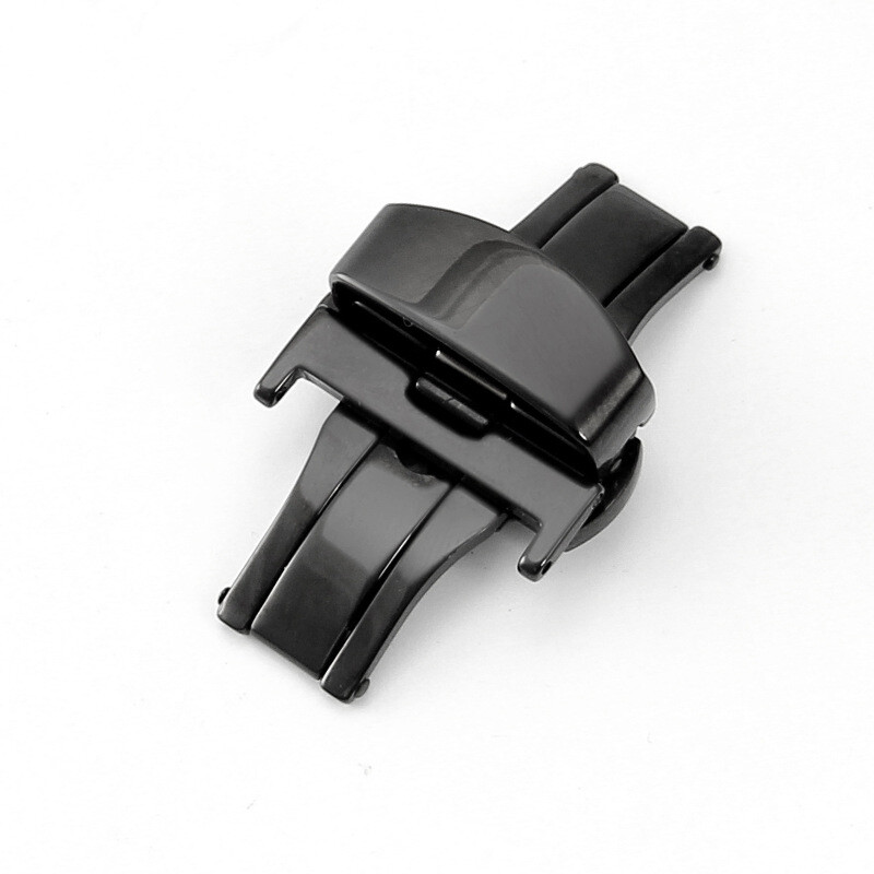 High Quality Double Press Butterfly Buckle Stainless Steel Folding Clasp 10-22mm