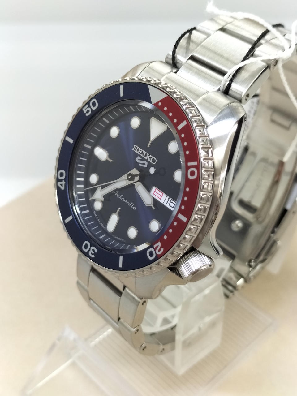 SEIKO Seiko 5 Sports SBSA003 Black Dial Automatic Mens Watch Auth Japan