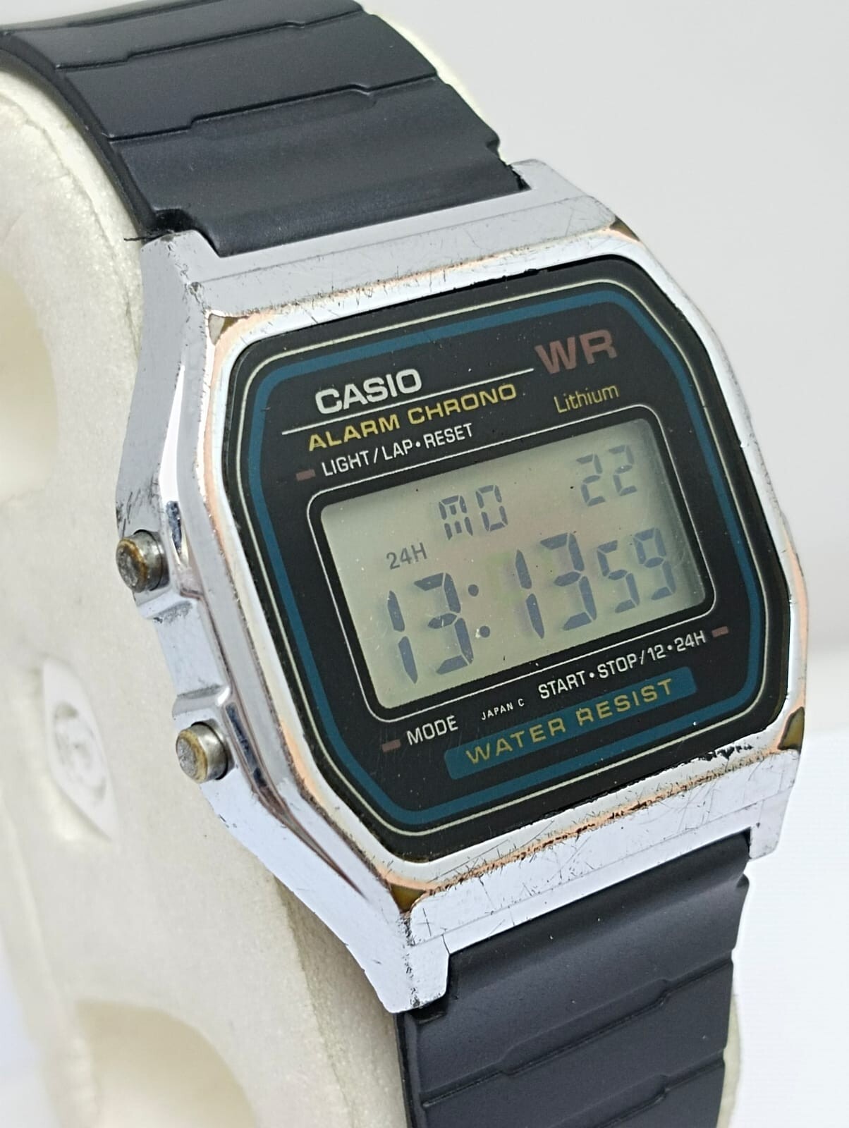 Casio Alarm Chrono Quartz 593 A159W Vintage Men’s Watch