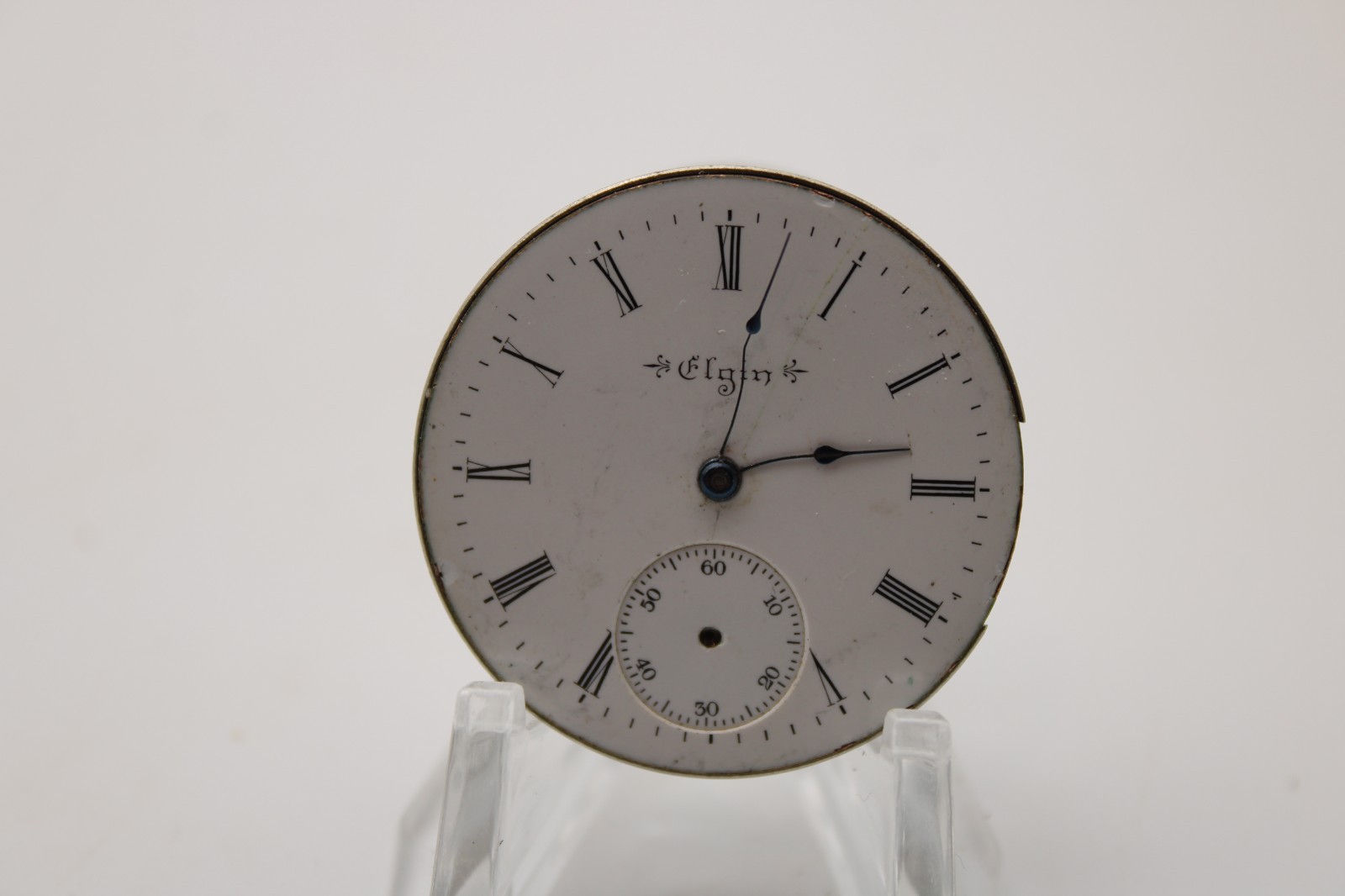1904 ELGIN POCKET WATCH MOVEMENT 10140824 GRADE 206 6s 7j (LP3)