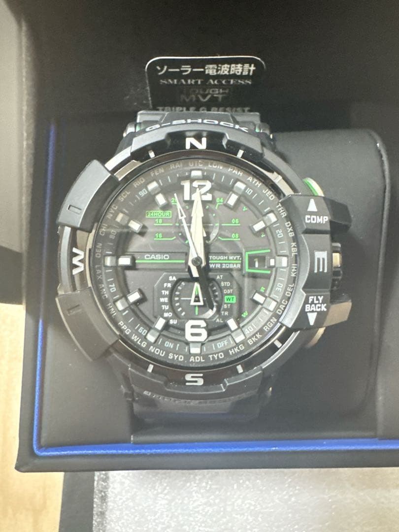 Casio G-SHOCK MASTER GWA11001A3JF Black Safe packing!