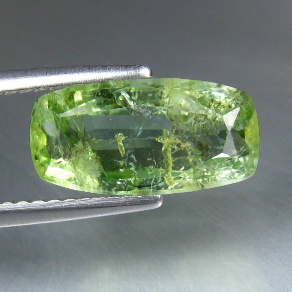 2.63 Ct AMAZING 9.74×9.35 MM 100% NATURAL ANDRADITE GREEN GARNET TSAVORITE