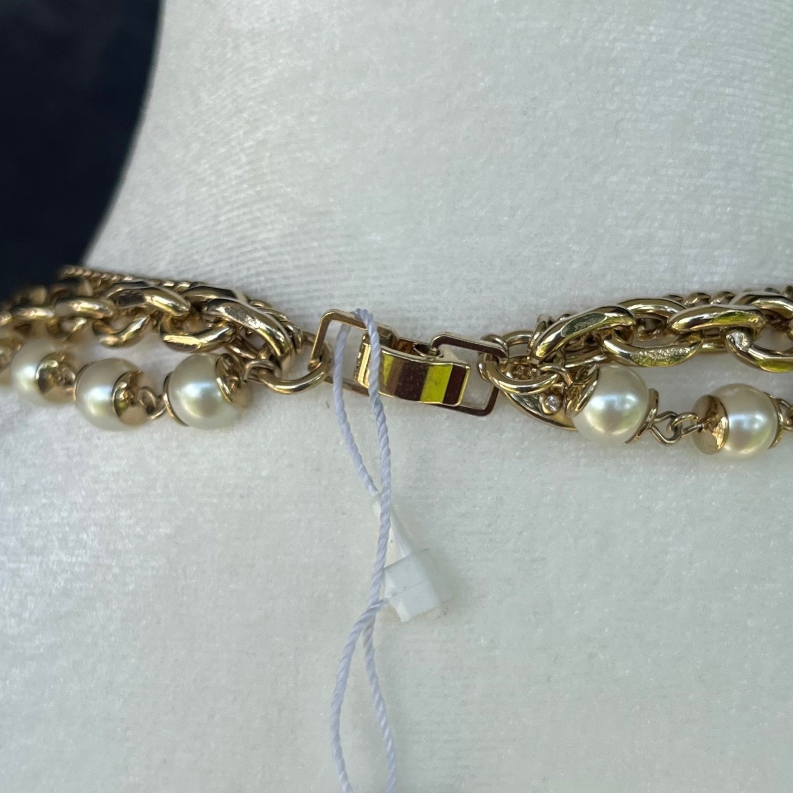 Ann Taylor NEW Gold Tone Multi Strand Layered Necklace Classic Timeless Glam
