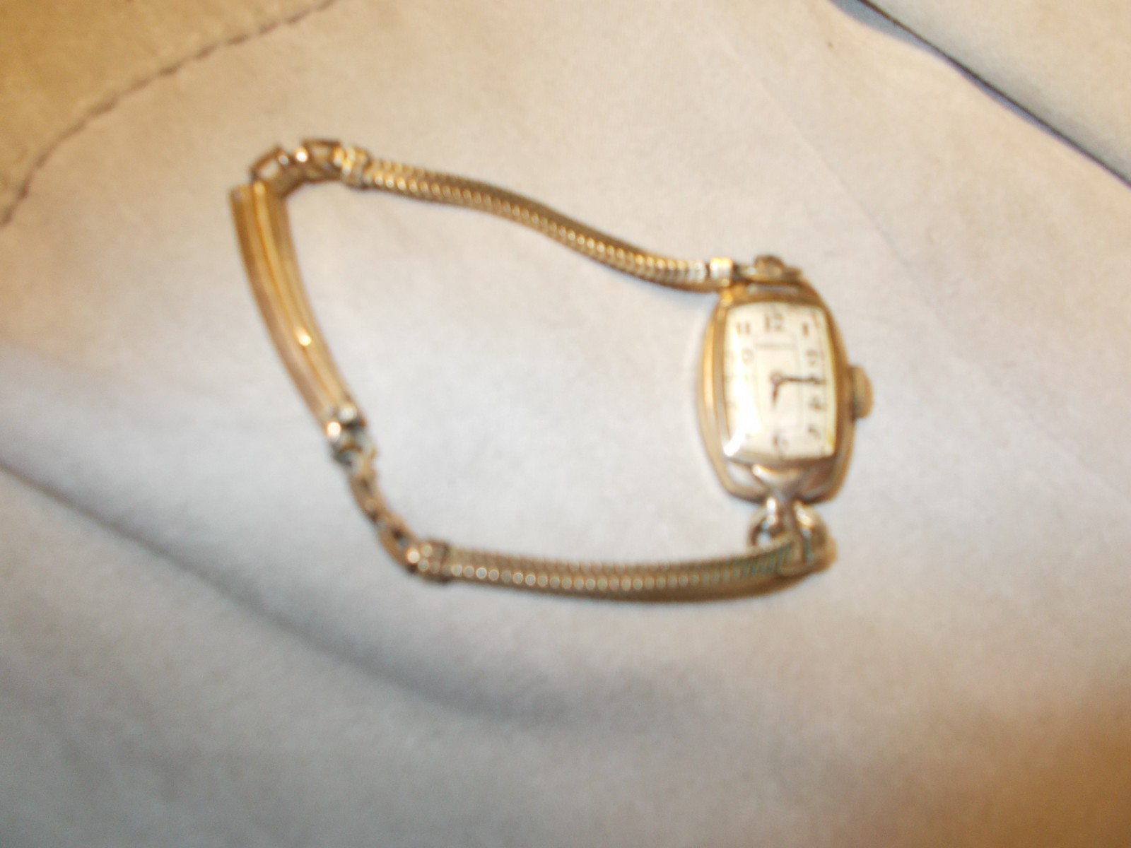 Vintage Hamilton 10k G.F. Ladies Watch (AS IS) with Case