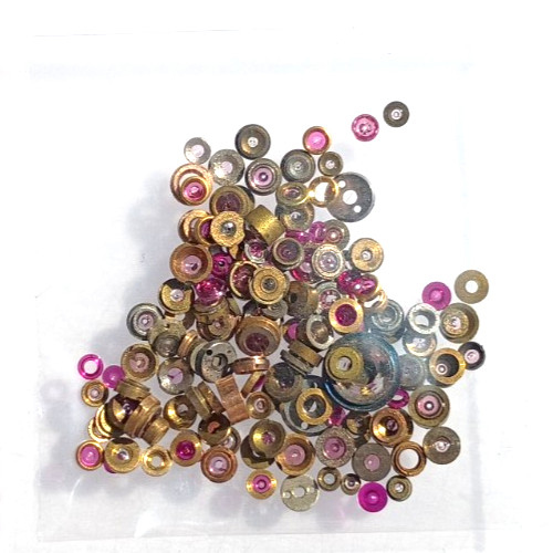 POCKET WATCH ROLLER TABLE Watch Parts Lot of 100 Watchmaker Supply roller jewels