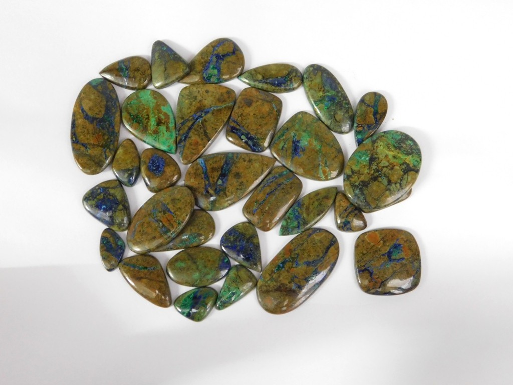 Quality Shattuckite Cabochon Gemstone For Making Jewelry Wholesale Lot 71337