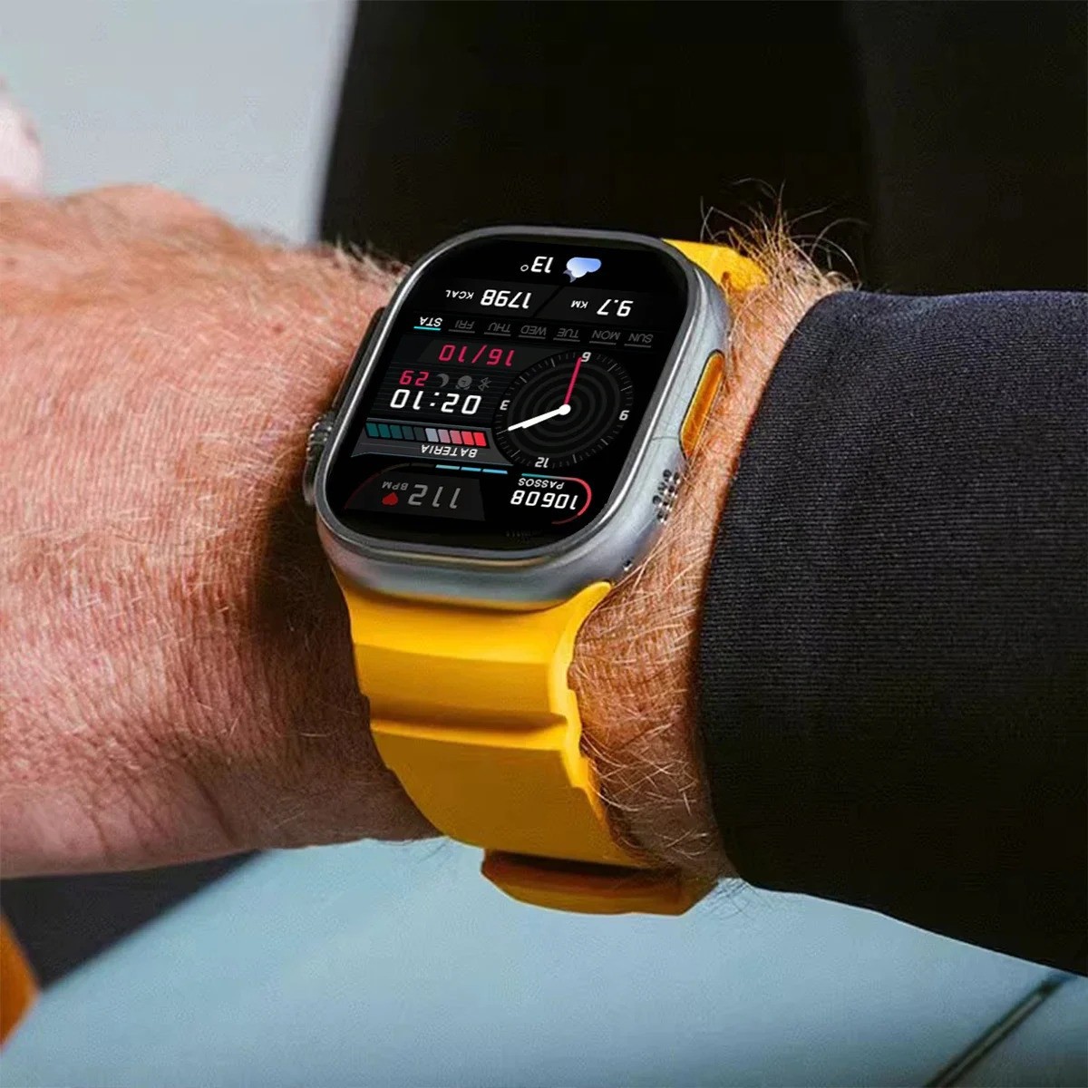 Silicone Sport Band for Apple Watch SE Series 11 10 9 8 7 6 5 4 Ultra 2/3 38-49m