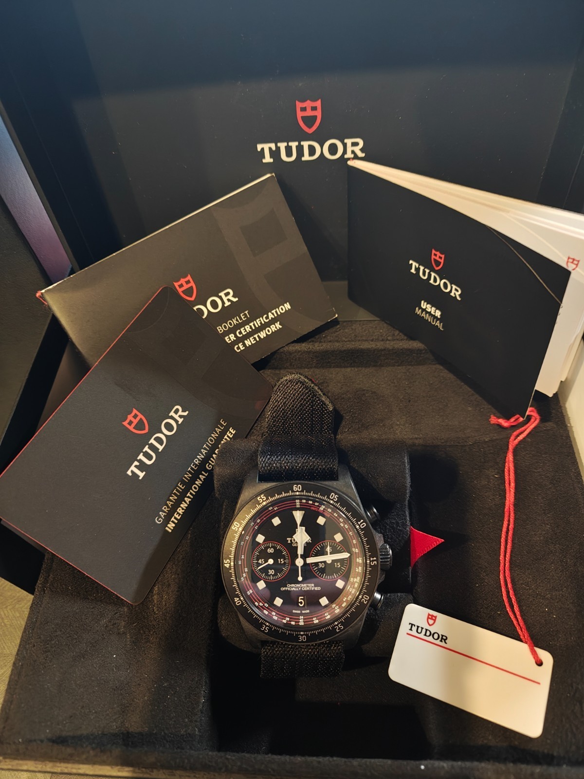 Tudor Pelagos FXD Cycling 25827KN Carbon NEW unworn!