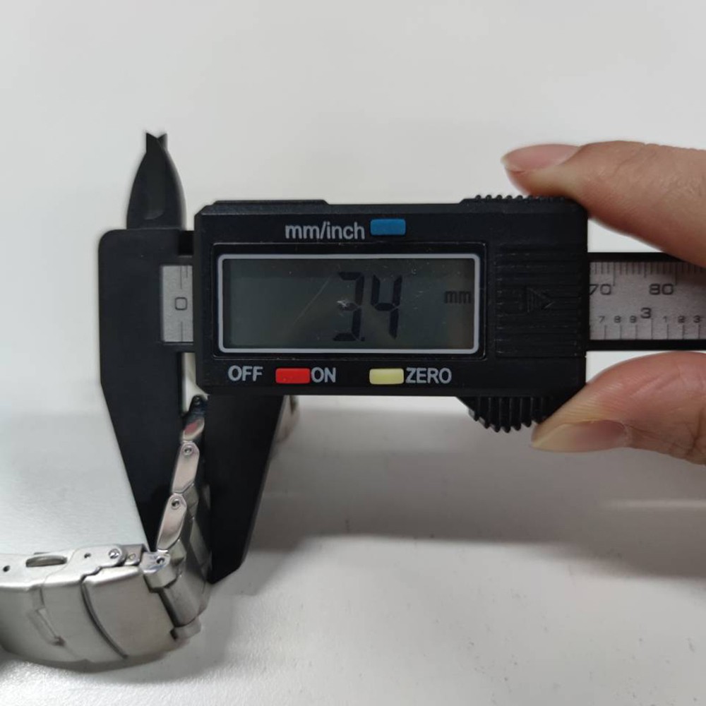 316L Oyster Solid Stainless Steel Watch Band Strap 18/19/20/21/22/23/24/25mm