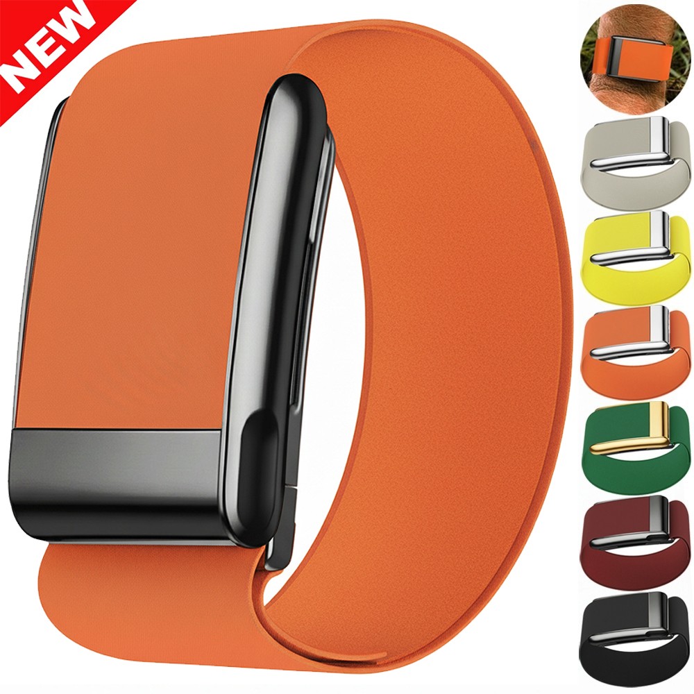 Nylon Sport Band for Whoop 5.0/5.0MG/4.0 Adjustable Replacement Wristbands Strap
