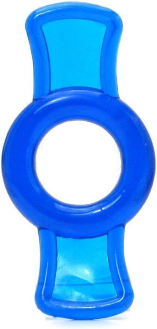 Titanmen 4 C-Ring Set: Enhance Pleasure with Adjustable Sizes & Blue Elegance