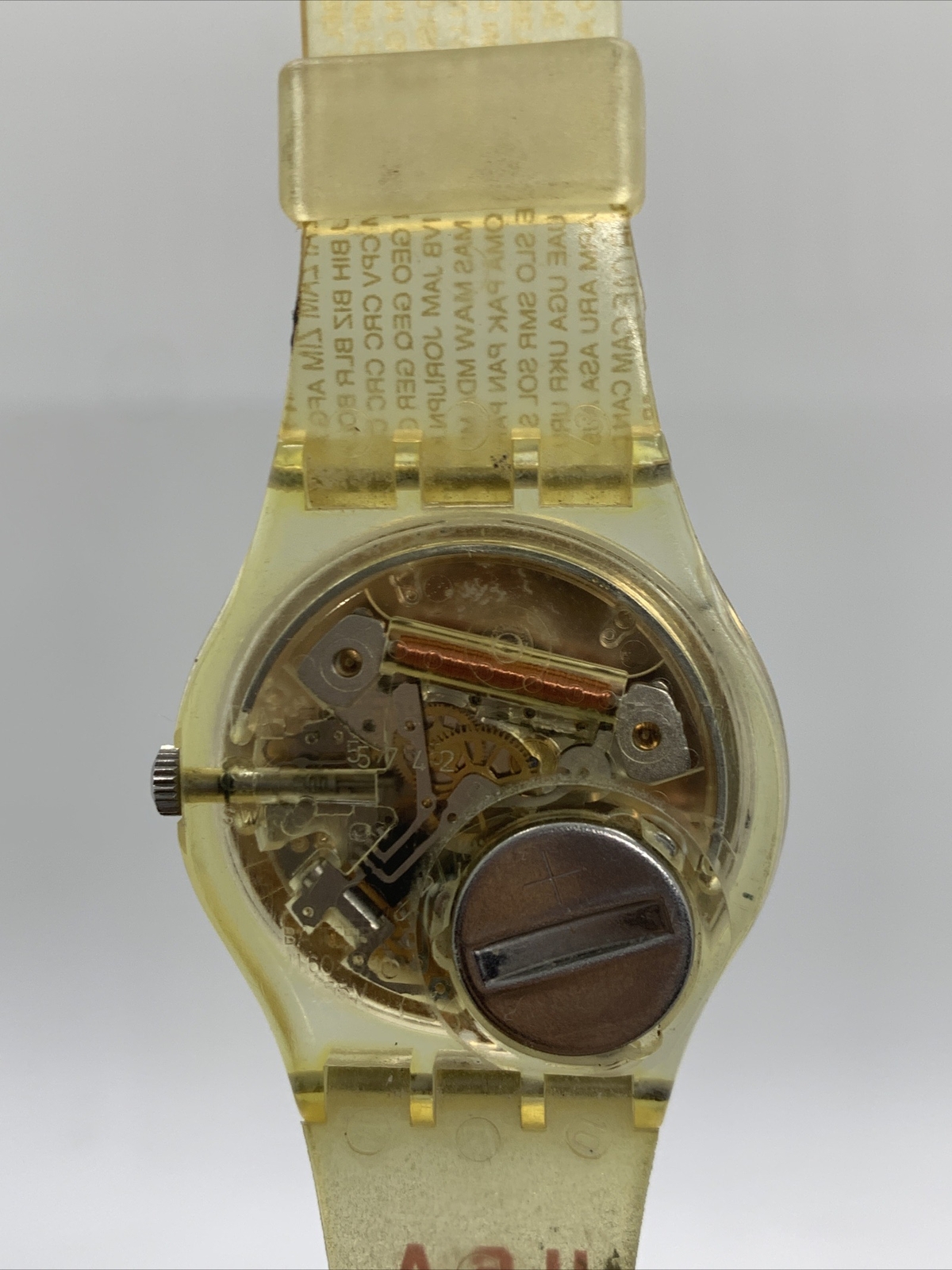 Vintage 1996 Atlanta Olympics USA Team Swatch Watch