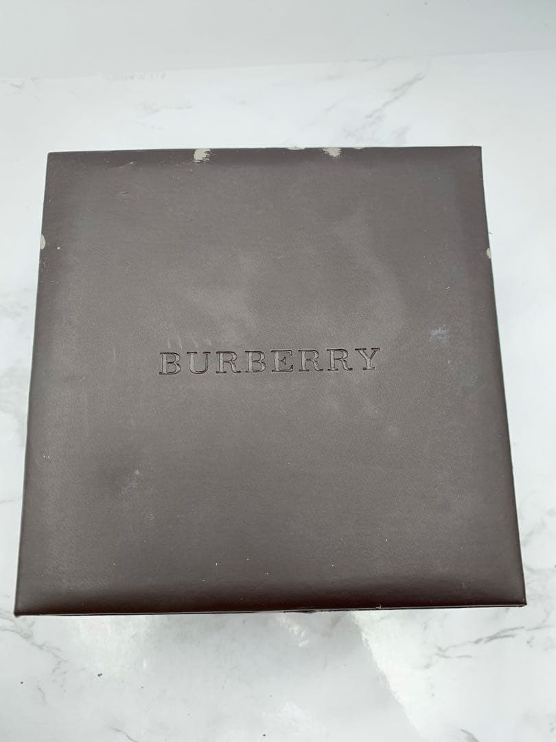 Working BURBERRY Women’s Men’s Watch Silver with Box