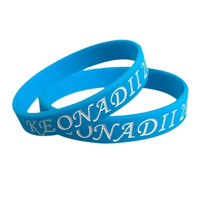 50Pcs Custom Silicone Wristbands Personalize Rubber Bracelets Gifts Motivation